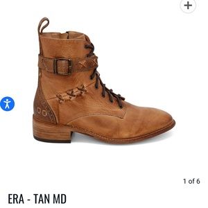 Bed|Stü Cobbler Boot/bootie brown size 7 Leather